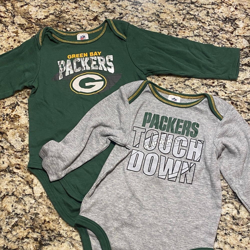 Green Bay Packers Baby Onesies 18 Month l